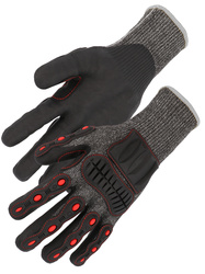 HDPE-Handschuhe. Schnittschutz F. Nitrilschaum-Beschichtung. Aufprallschutz 