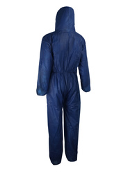 Minor risk coverall. 35 gsm non-woven polypropylene.