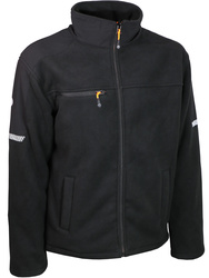 Fleecejacke. 100% Polyester (Fleece/Sherpa), 500 g/m².