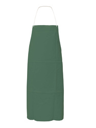 Tablier PVC/polyester/PVC. Coloris vert.100 x 70 cm.