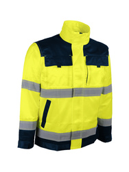 Veste de travail. Haute-visibilité. Polyester/coton. 245 gm2