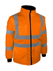 2 x 1 high visibility jacket/bodywarmer