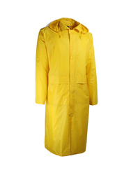 Polyester with PVC coating raincoat