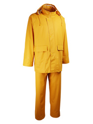 Polyurethane/P.V.C rainsuit